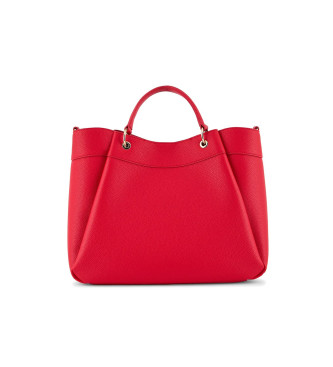 Armani Exchange Red shopper bag