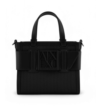 Armani Exchange Torba shopper w kolorze czarnym