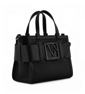 Armani Exchange Torba shopper w kolorze czarnym