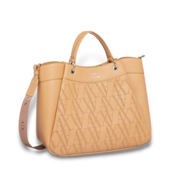 Armani Exchange Brun shoppingvska