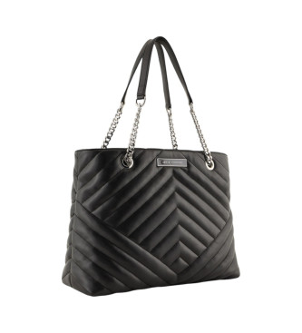 Armani Exchange Schwarze Einkaufstasche