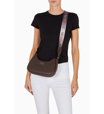 Armani Exchange Borsa U marrone