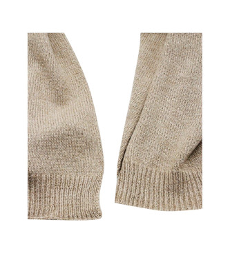 Armani Exchange Beige plain scarf