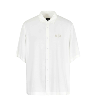 Armani Exchange Hvid afslappet skjorte