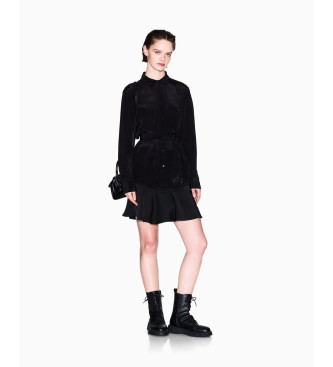 Armani Exchange Srajca s črno kravato