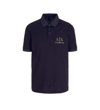 Armani Exchange Navy casual polo shirt