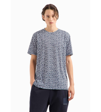 Armani Exchange Maglia blu dell'Asv