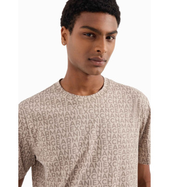 Armani Exchange Asv beige T-shirt