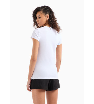 Armani Exchange Hvid afslappet t-shirt