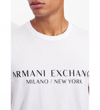 Armani Exchange Maglietta classica bianca