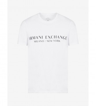 Armani Exchange Camiseta Clásica blanco