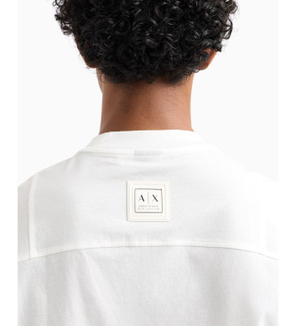 Armani Exchange Koszulka merceryzowana biała