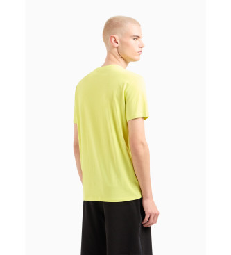 Armani Exchange Short sleeve t-shirt yellow