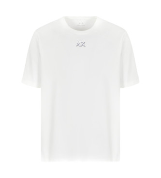 Armani Exchange T-shirt de manga curta branca