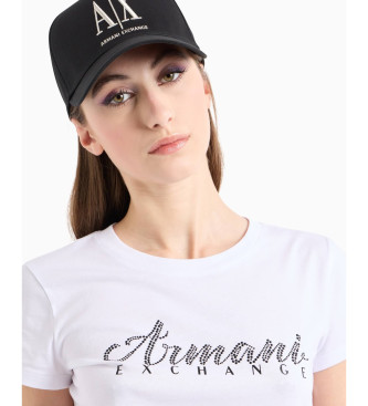 Armani Exchange T-shirt korte mouw wit