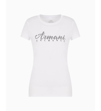 Armani Exchange Camiseta de manga corta blanco