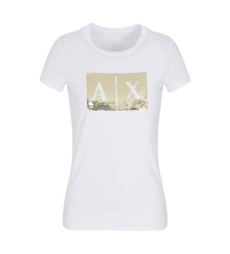 Armani Exchange Kortrmad T-shirt vit 