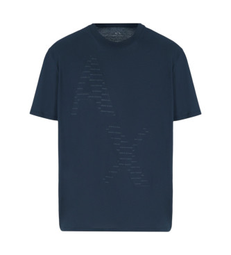 Armani Exchange T-shirt  manches courtes bleu marine