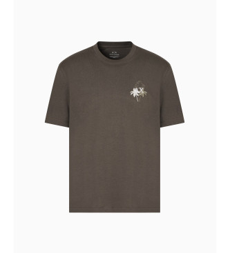 Armani Exchange Grnes Kurzarm-T-Shirt 
