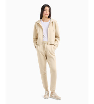 Armani Exchange Majica s kratkimi rokavi bela