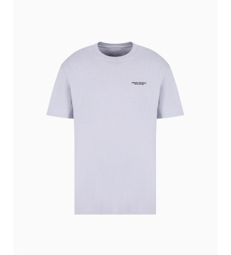 Armani Exchange T-shirt en maille  coupe rgulire, lilas