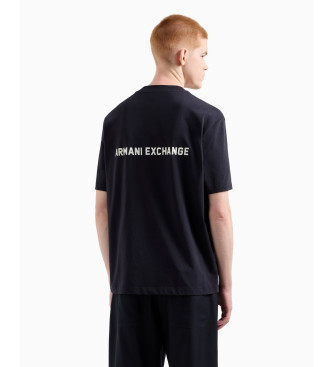 Armani Exchange Prilegajoča se majica s kratkimi rokavi