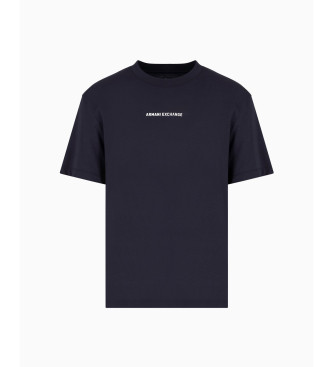 Armani Exchange Prilegajoča se majica s kratkimi rokavi