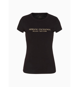 Armani Exchange T-shirt slim noir