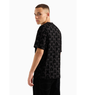 Armani Exchange Printed T-shirt black