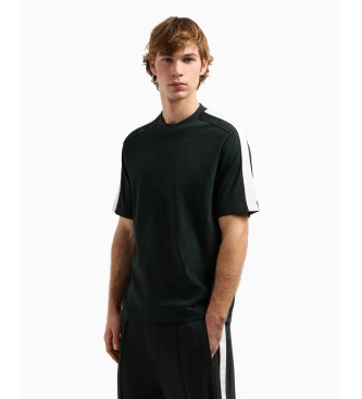 Armani Exchange T-shirt svart randig