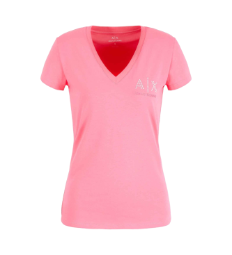Armani Exchange T-shirt rose uni