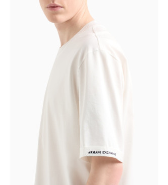 Armani Exchange T-shirt-logo p hvidt rme
