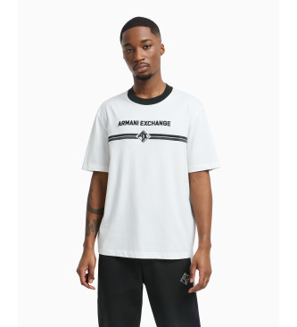 Armani Exchange Wit T-shirt met logo