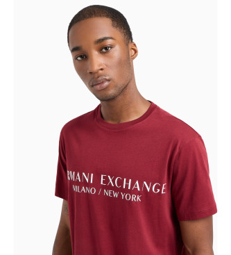 Armani Exchange Regular fit strik T-shirt rd