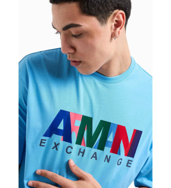 Armani Exchange T-shirt SS azul