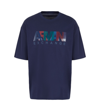 Armani Exchange T-shirt SS marinbl