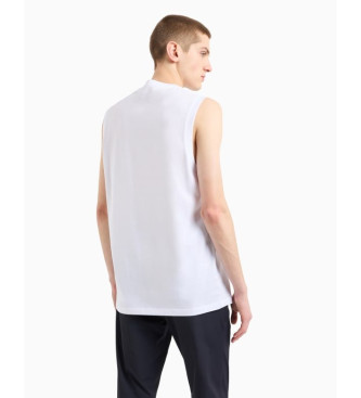 Armani Exchange Majica brez rokavov bela