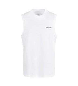 Armani Exchange Majica brez rokavov bela