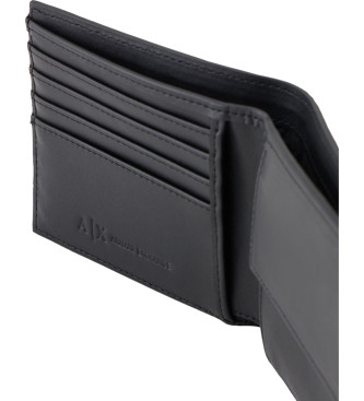 Armani Exchange Square wallet black