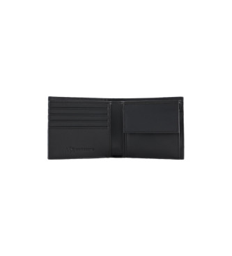 Armani Exchange Cartera cuadrada negro