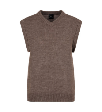 Armani Exchange Brun pullover-vest