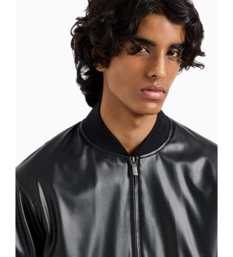 Armani Exchange Bomberjacke schwarz