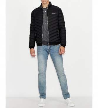 Armani Exchange Lightweight down jacket black
