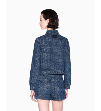 Armani Exchange Blue denim jacket