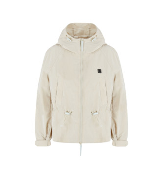 Armani Exchange Chaqueta tipo blouson beige