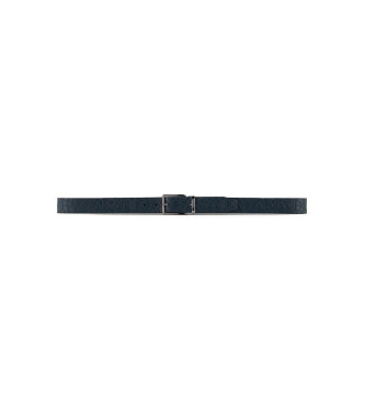 Armani Exchange Cintura reversibile blu scuro