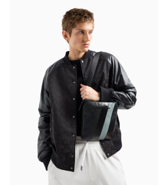 Armani Exchange Jacke mit Monogramm  schwarz