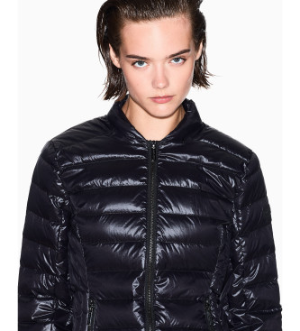 A|X Armani Exchange Casaco Preto brilhante