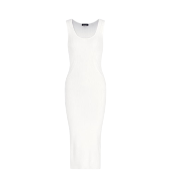Armani Exchange Abito midi bianco