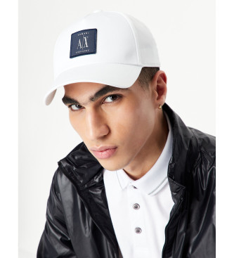 Armani Exchange Baseballska kapa bela